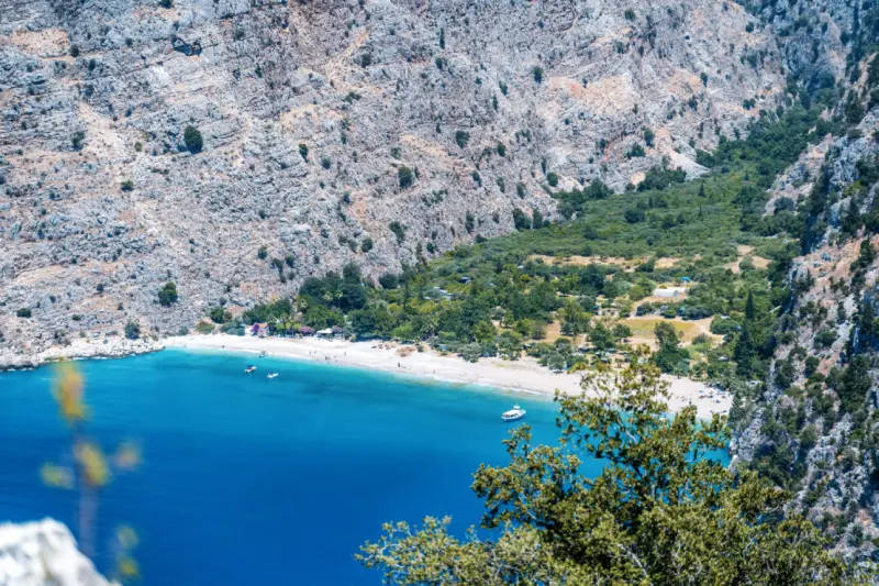 Oludeniz Butterfly Valley stunning beautiful landscape